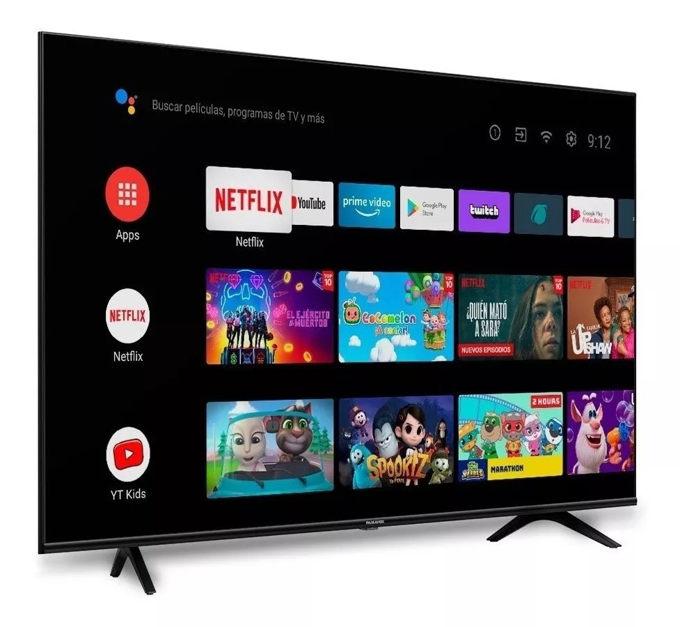 Tv 50 Smart Led Panavox Quad Core 4k Usb Hdmi Wifi Bt Uhd