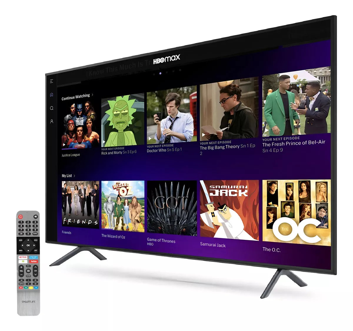 Smart Tv Smartlife Fullhd 43 Sintonizador Digital Wifi Cast