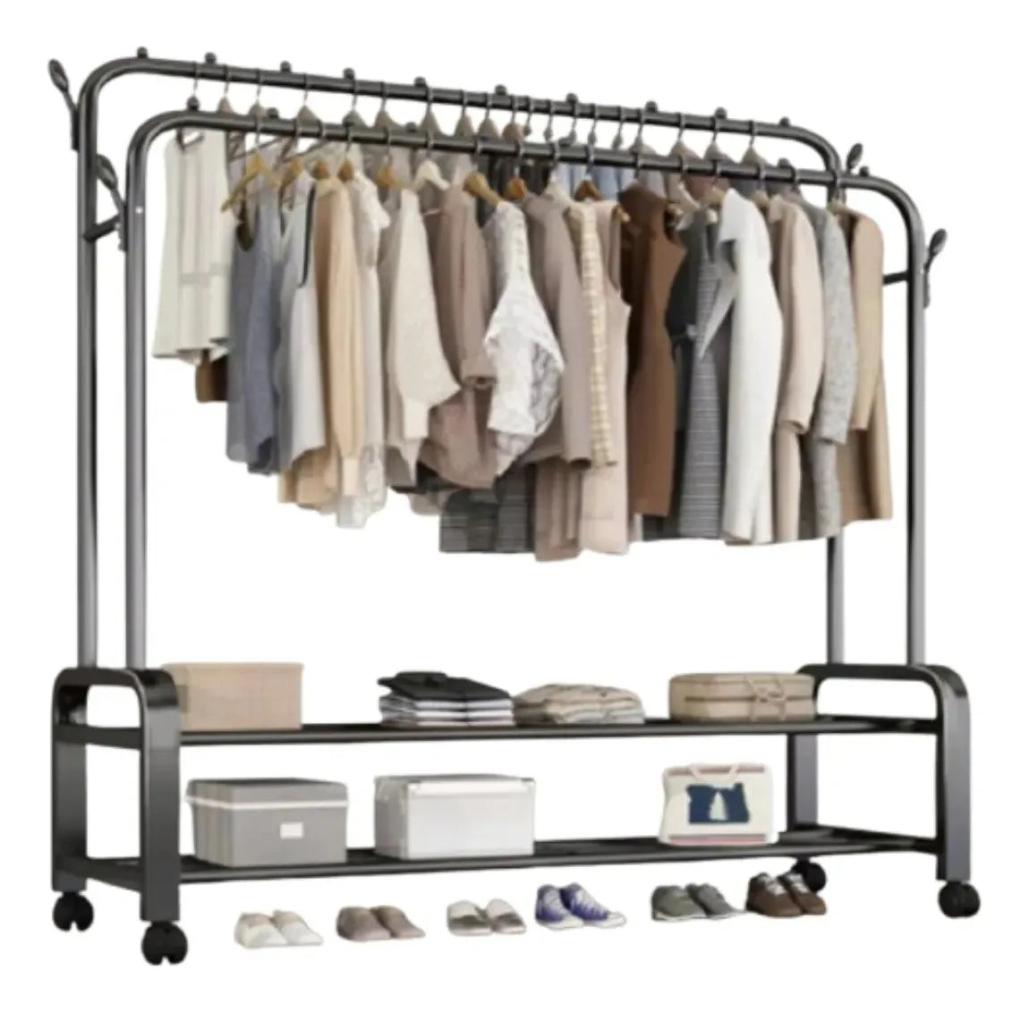 Perchero Ropa Premium Organizador Super Reforzado 58 Kg