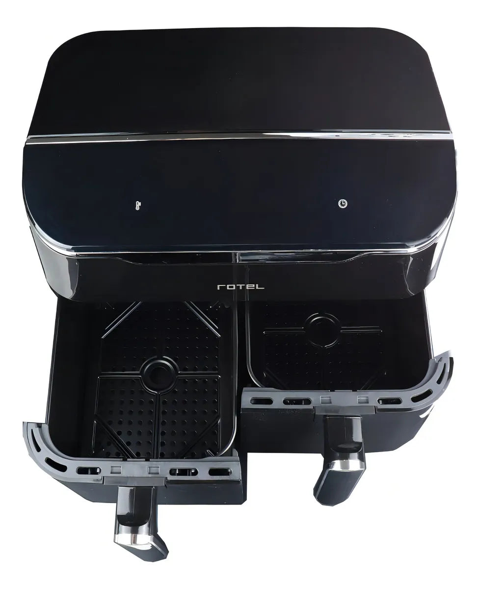 Freidora Sin Aceite Air Fryer Rotel Dual Canastos 4 + 4 Lt