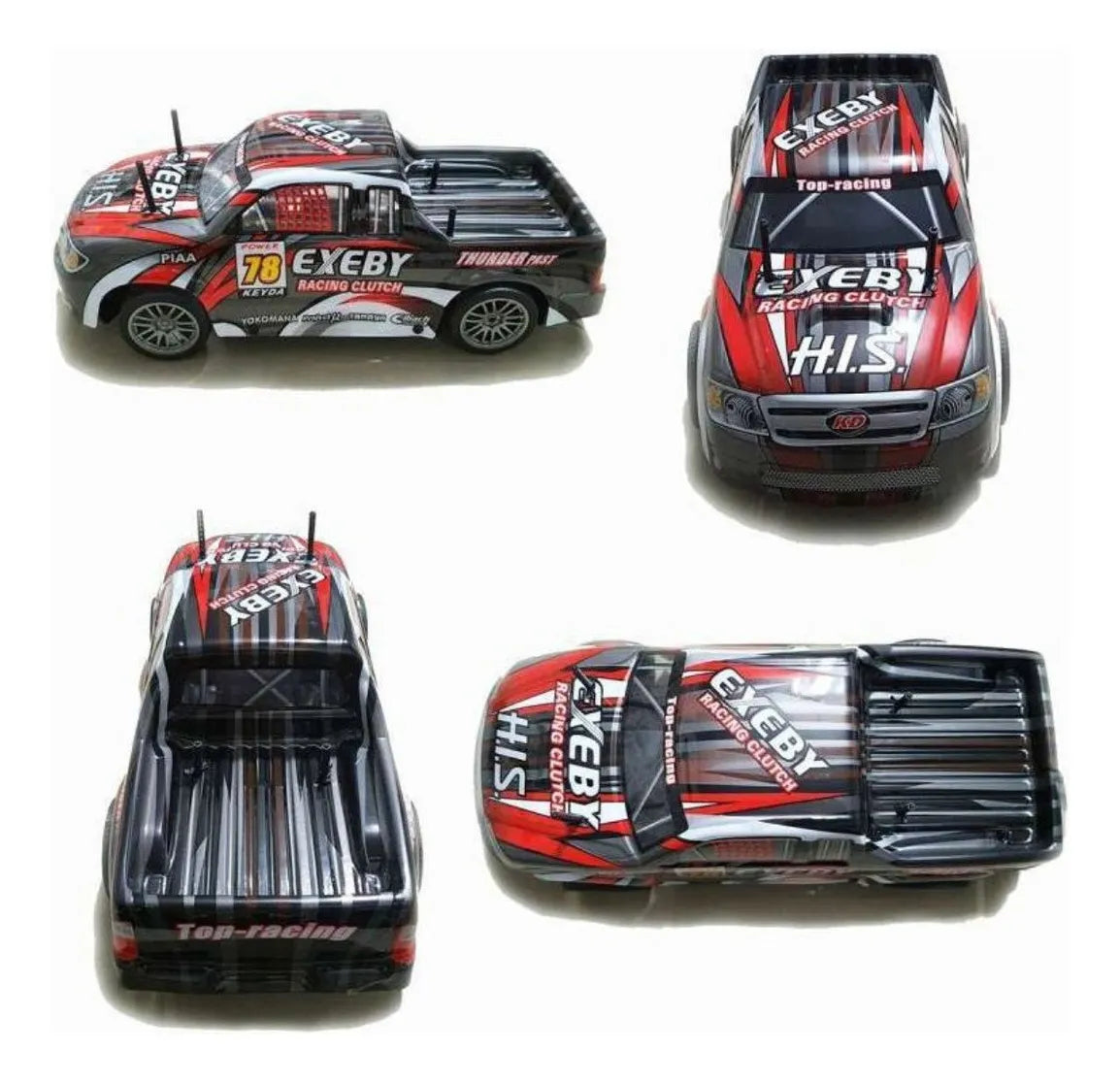 Camioneta De Carrera A Control Remoto Recargable 2.4ghz 25km