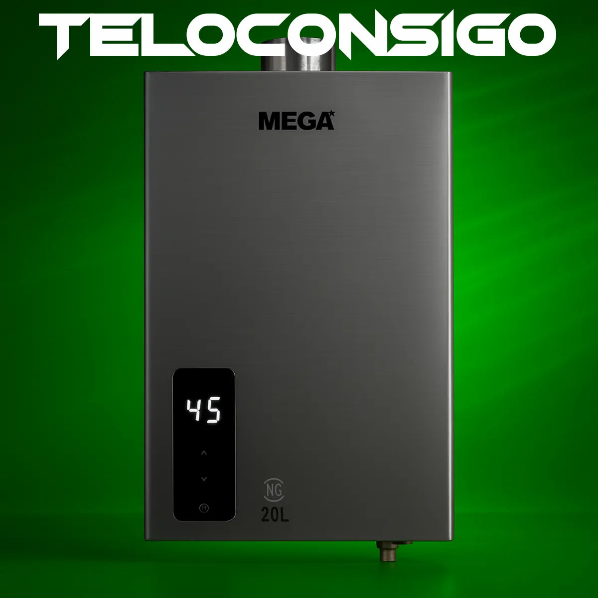 Calentador Mega De 20 Lts Tiro Balanceado-forzado.