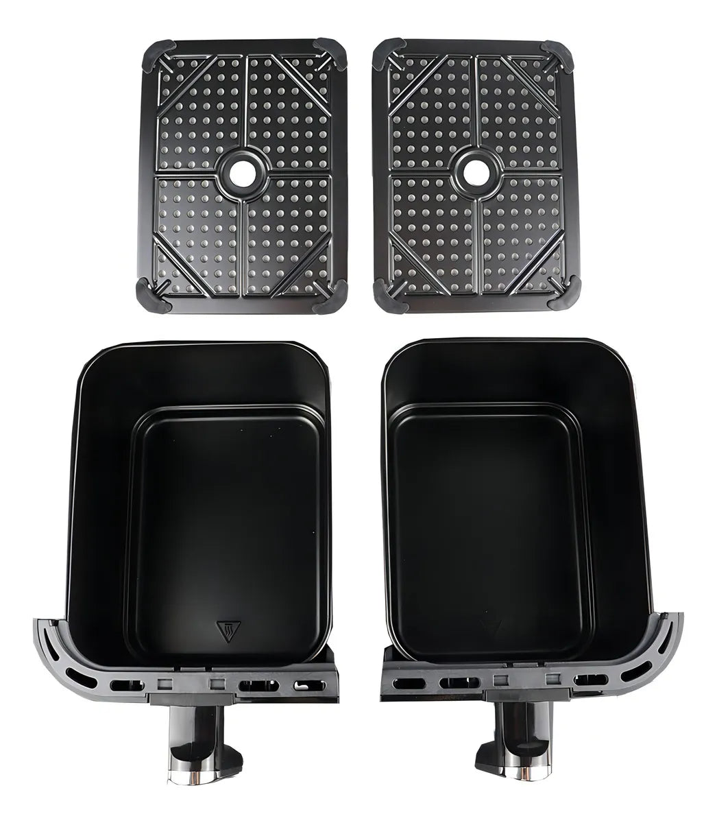 Freidora Sin Aceite Air Fryer Rotel Dual Canastos 4 + 4 Lt