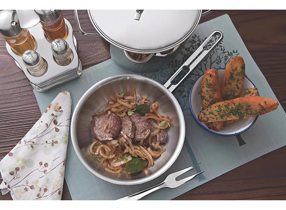 Sarten Tramontina Allegra 20cm Acero Inox 62666/200