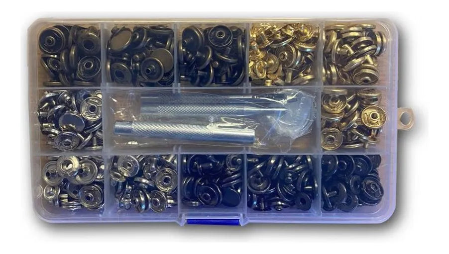 Set De Alicate Y 120 Broches A Presion Equus