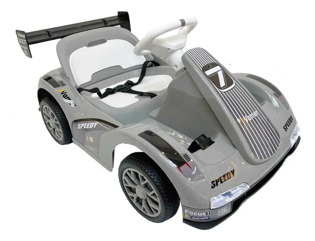 Auto De Carrera Kart A Bateria Niños De 3 A 8 Años