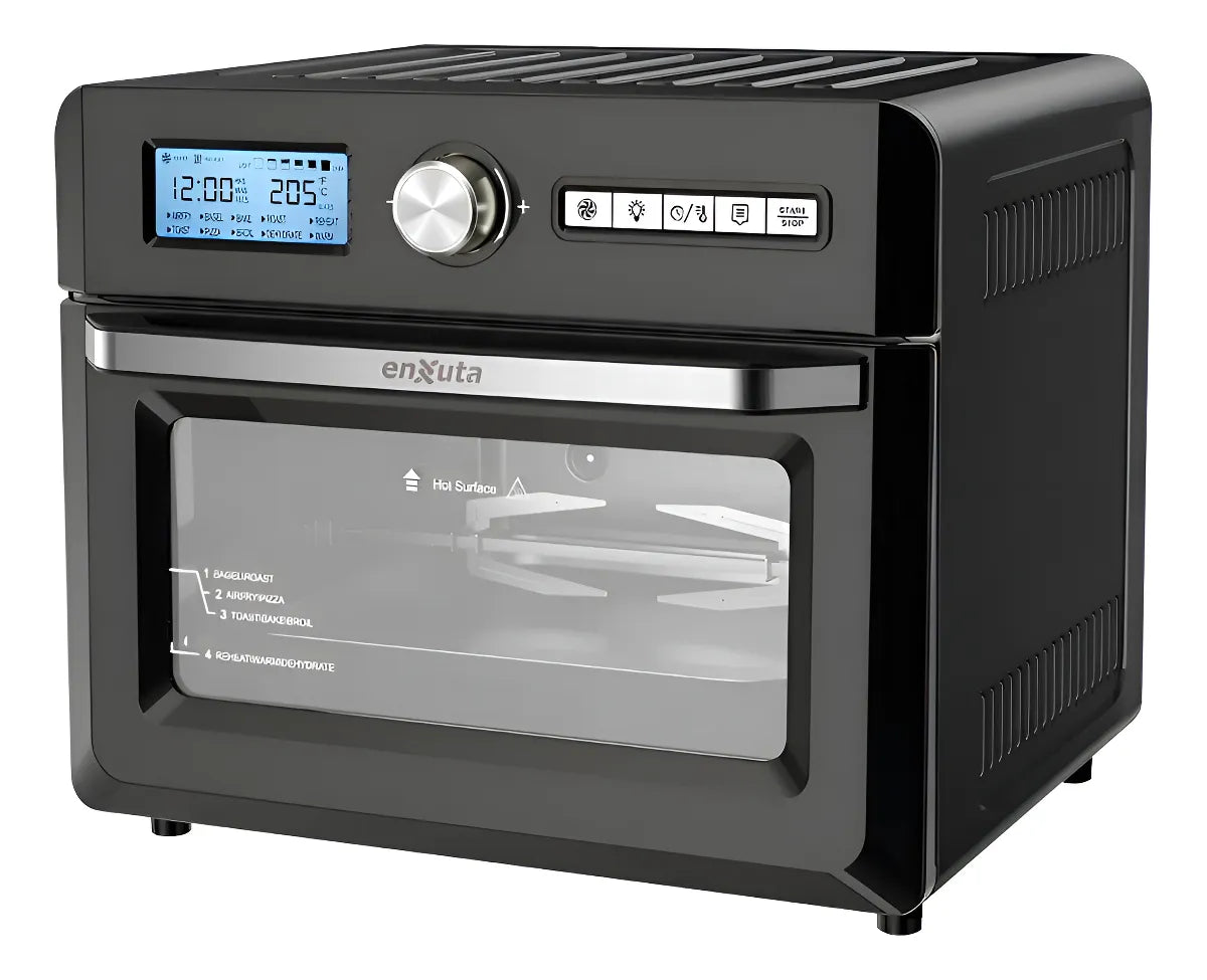 Horno De Mesa Eléctrico Enxuta Henxmf01 18l Negro - Negro