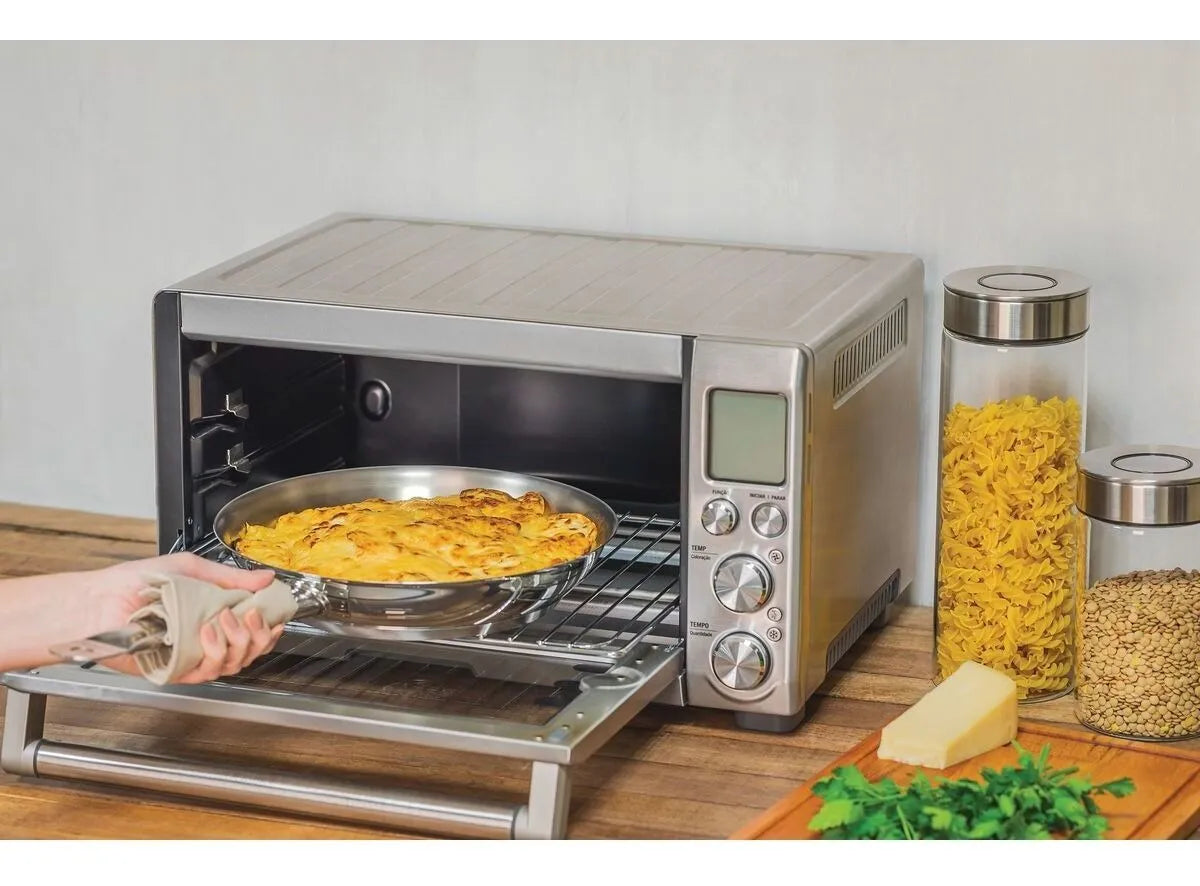 Sart‚n Allegra De Acero Inoxidable Con Fondo Triple De 24