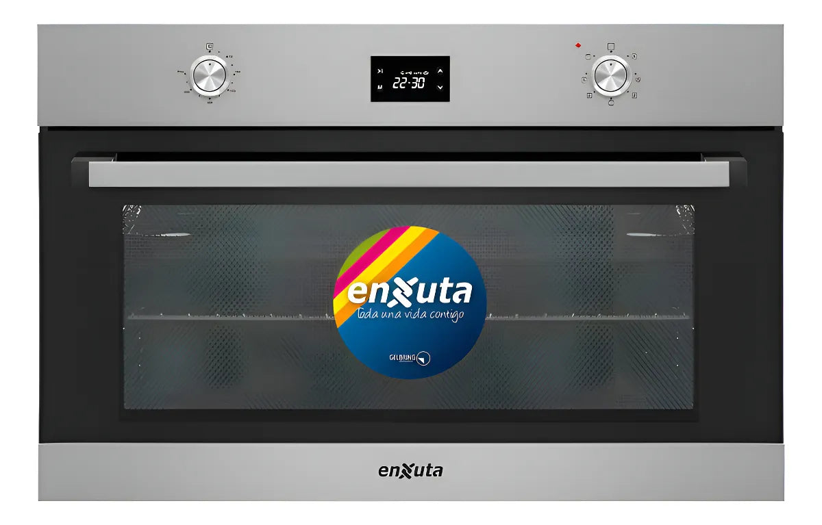 Horno Eléctrico De Empotrar Digital Heenx5900dig Enxuta - Plateado