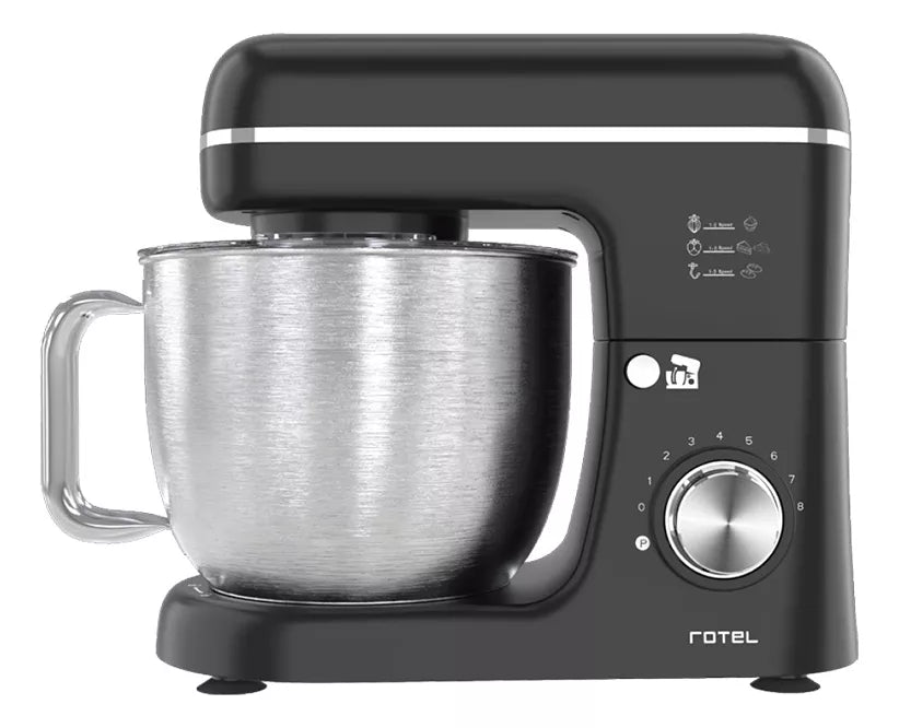 Batidora Planetaria 5 Litros 1500w 1 A¤o De Color Negro