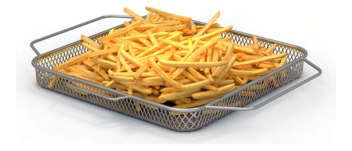 Horno Eléctrico Y Freidora Sin Aceite Henxaf2735t Enxuta - Plateado