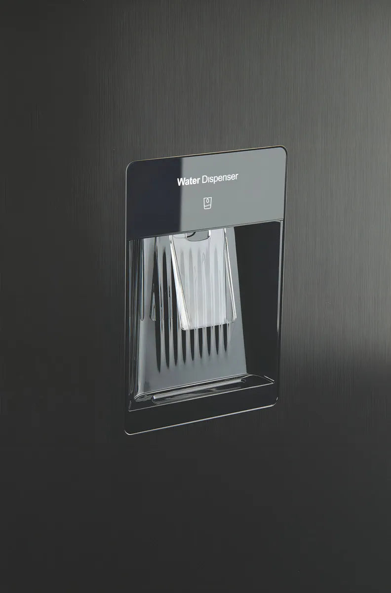 Refrigerador Heladera Side By Side Tem Si5420 Gris Oscuro