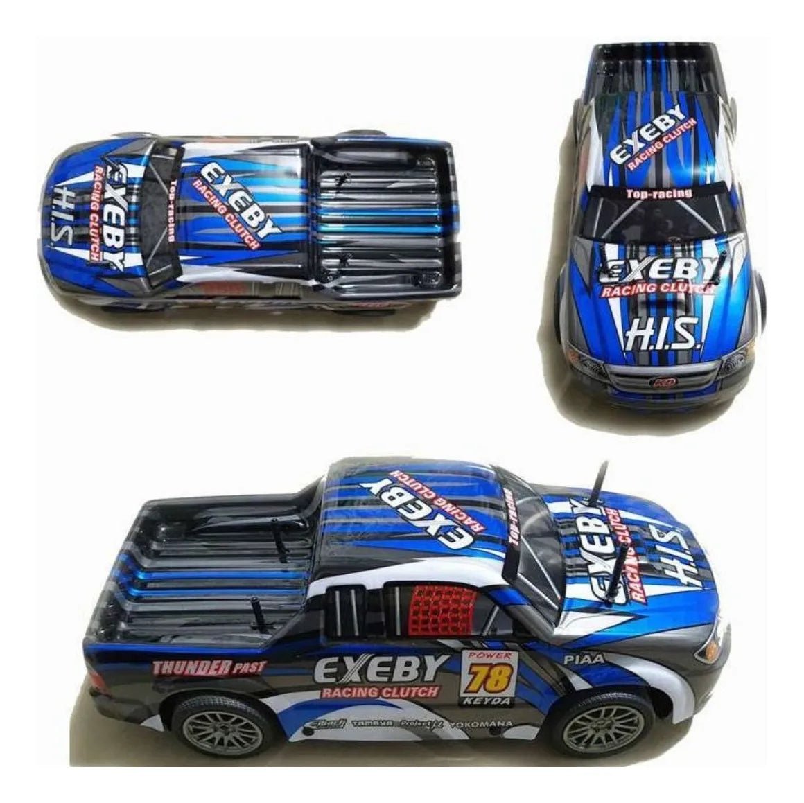 Camioneta De Carrera A Control Remoto Recargable 2.4ghz 25km