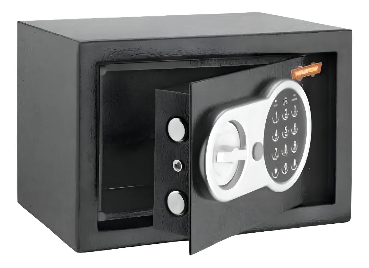 Caja Fuerte Digital 11l Wadfow Web1520 Color Negro