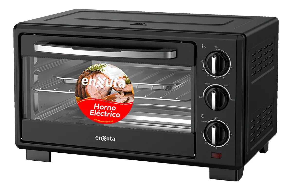 Horno Eléctrico De Mesa Enxuta Henx022n 1500w 22 Litros - Negro