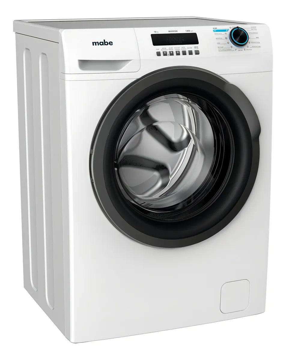 Lavarropas Carga Frontal Inverter 10 Kg Mabe Lfma1014sb0 Blanco