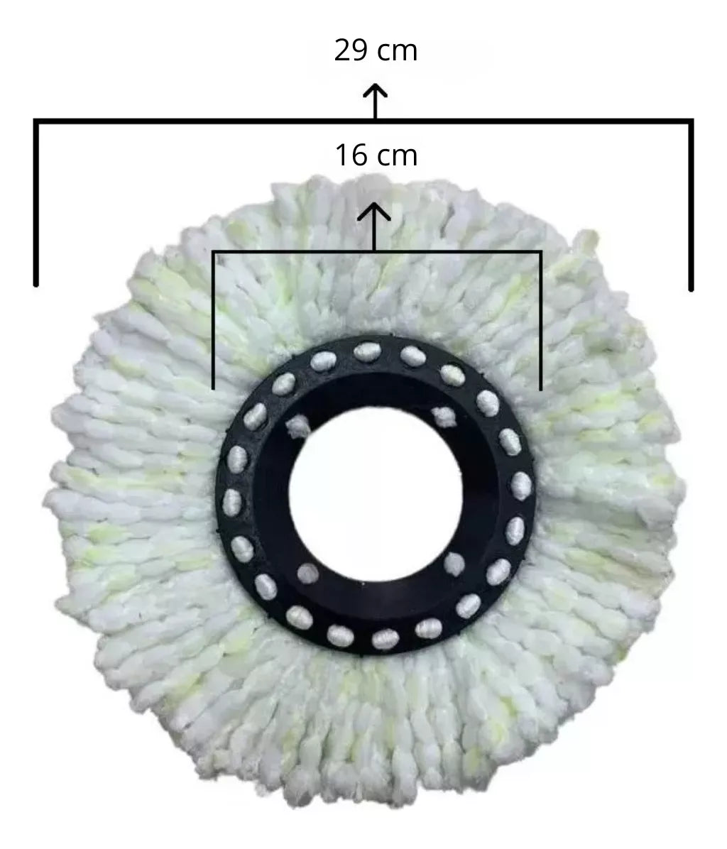 Repuesto De Mopa De Microfibra 29cm