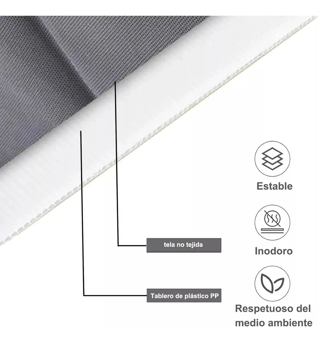 Caja Organizadora Ropa 9 Espacios Plegable Apilable Armario