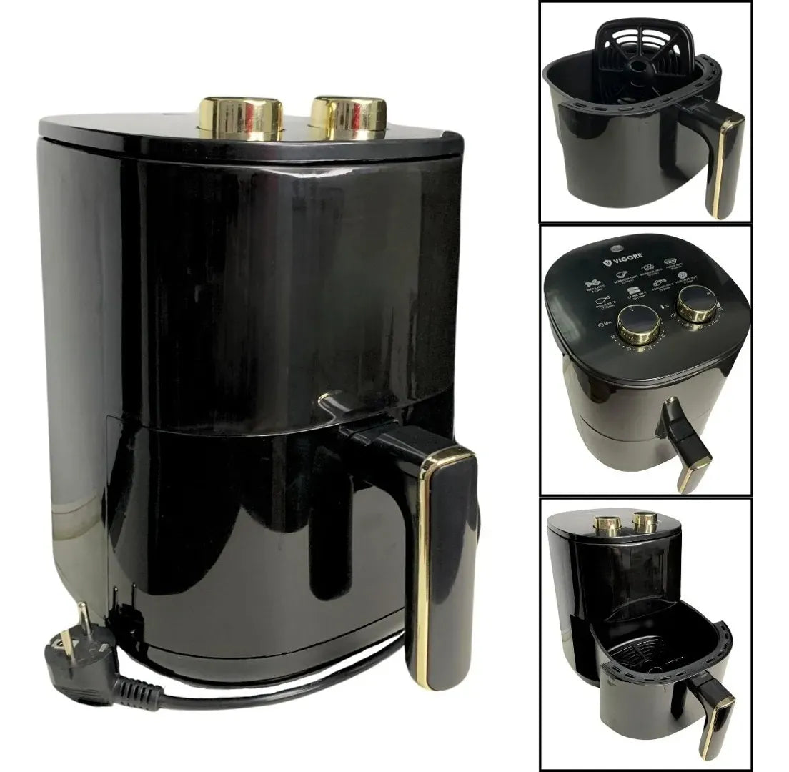 Freidora De Aire Sin Aceite 4 Litros 1050w Vigore