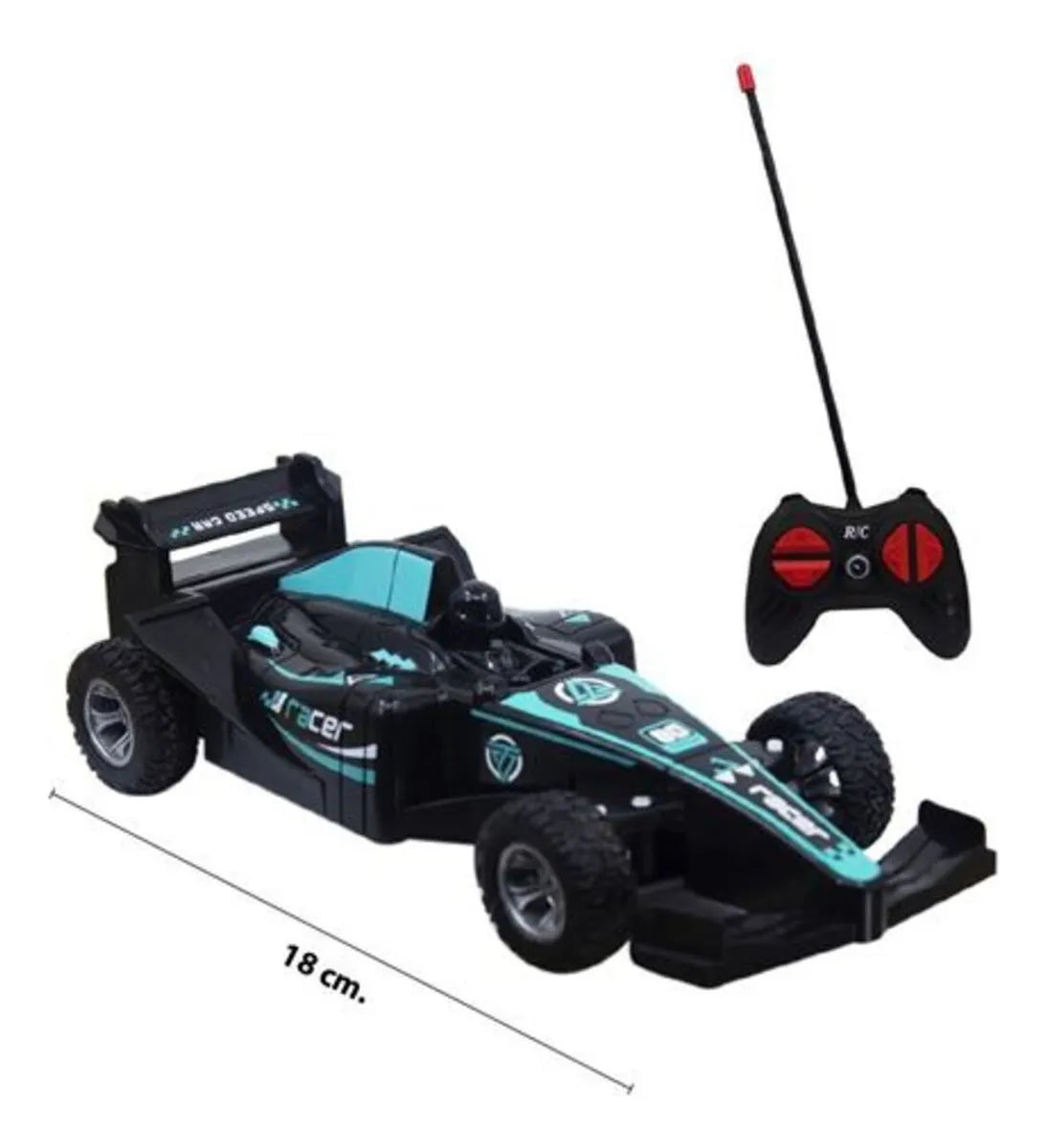 Auto F1 Con Control Remoto Batería Recargable Usb