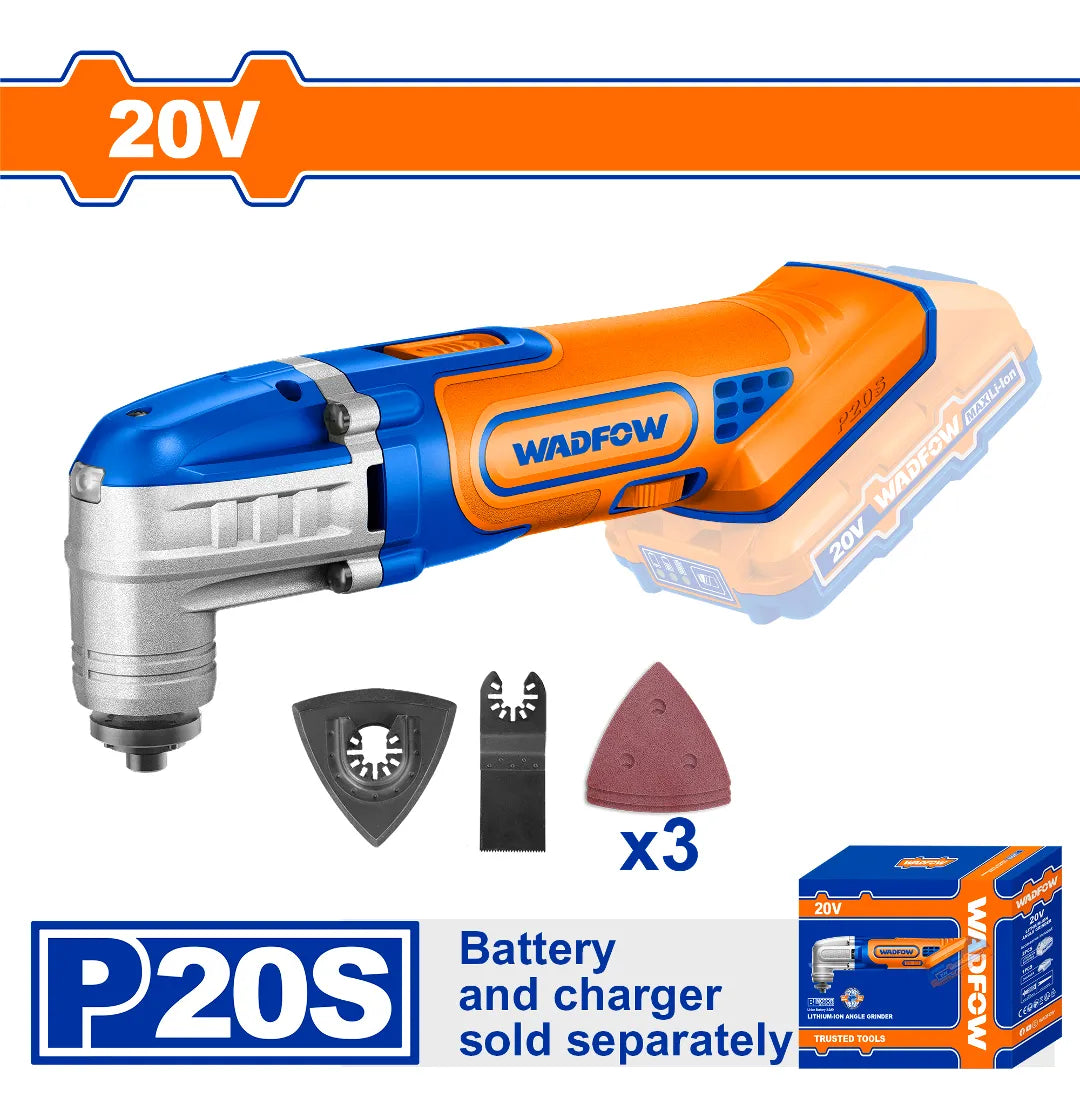 Herramienta Multifuncion Bat 20v P20s Sin Bat S/ Carg Wadfow