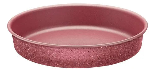 Juego De Bater¡a De Cocina Tramontina 10 Piezas Linz Rosa