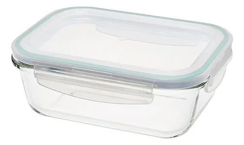 Pote Recipiente Vianda Herm‚tico Comida Vidrio 1040ml