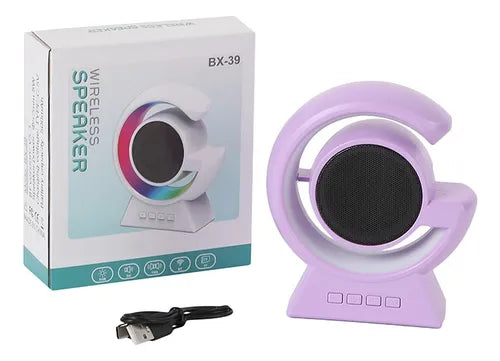 Parlante Inalámbrica Bluetooth Diseño G Bx-39 Led Estéreo2.1