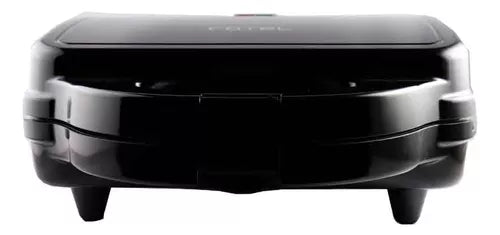 Sandwichera Grill Y Waflera Rotel 3 En 1 Color Negro