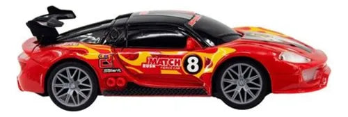 Auto Carrera Deportivo Con Luces Y Control Remoto