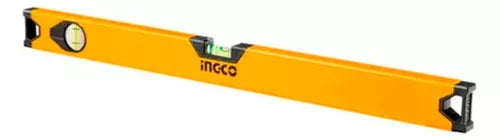 Nivel De Mano Aluminio 40 Cm 2 Burbujas Ingco Profesional