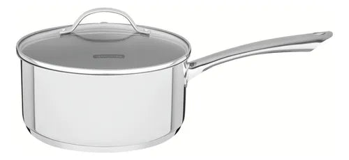 Bater¡a De Cocina C/tapa De Vidrio 3pz. 16/20/24cm