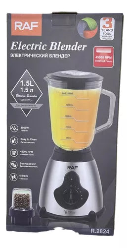 Licuadora De Vidrio Juguera Molinillo 1000w 1.5l