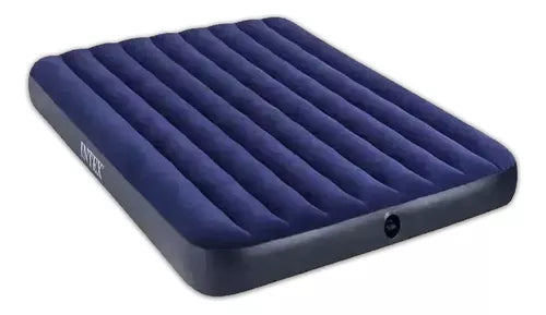 Colchon Inflable 2plaza +inflador+almohada Lh-3251