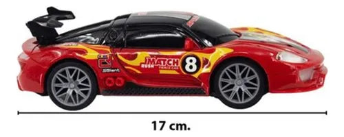 Auto Carrera Deportivo Con Luces Y Control Remoto