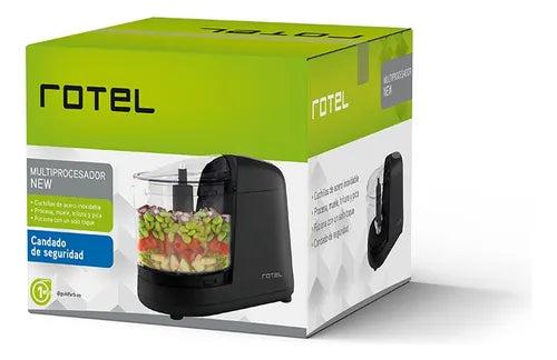 Multiprocesador New Rotel, Picadora De Carne, Vegetales, Etc