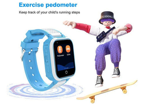 Smartwatch para Niños con GPS y Videollamada | Reloj Inteligente 4G con SOS y Cámara