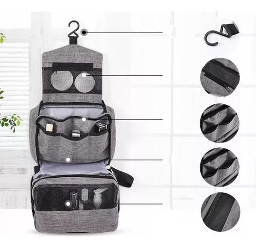 Neceser Organizador De Viaje Para Colgar Diseño Funcional