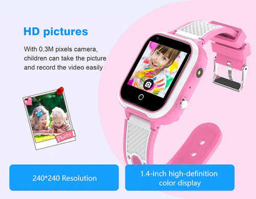 Smartwatch para Niños con GPS y Videollamada | Reloj Inteligente 4G con SOS y Cámara