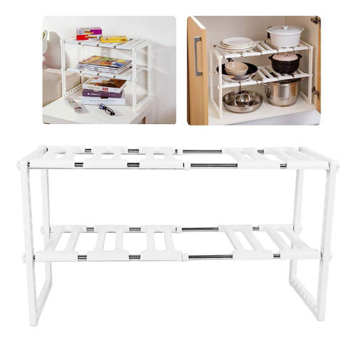 Organizador Estante Cocina Bajo Mesada Extensible