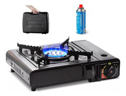 Anafe Cocinilla Cocina Calentador Camping Portatil A Gas