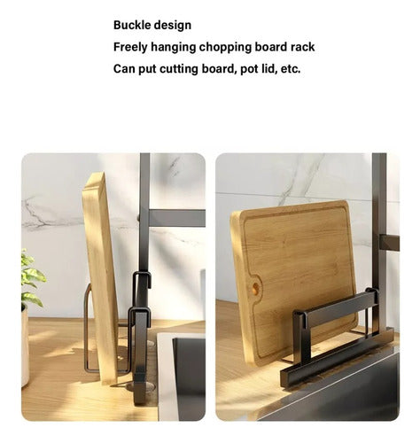 Escurridor De Platos Vasos Acero Inoxidable Premium 85cm