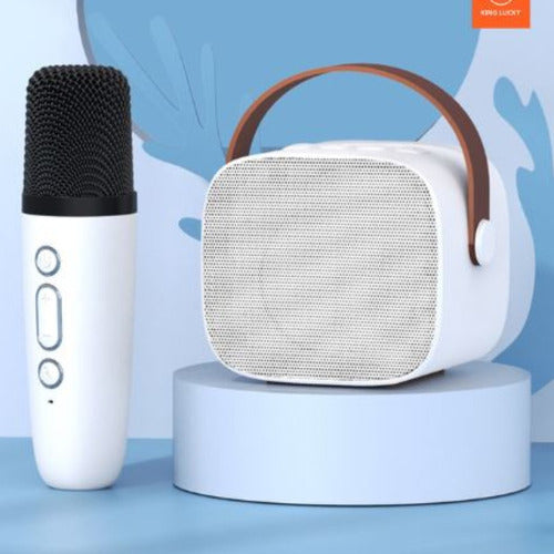Parlante C/microfono Karaoke Bluetooth Niños Luces