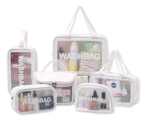 Pack X6 Bolso De Viaje Cosmetiquero Nececer Premium