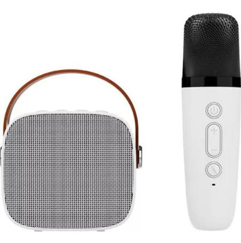 Parlante C/microfono Karaoke Bluetooth Niños Luces