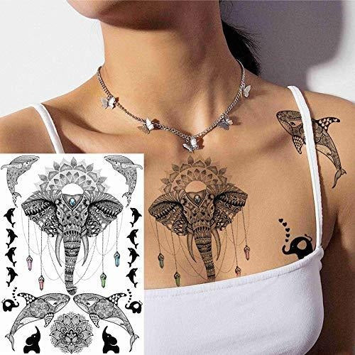 28 Tatuajes Temporales Impermeables Tgouy