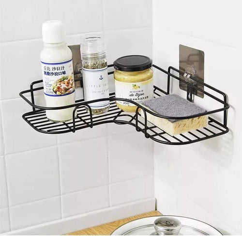 Estante De Ducha Adhesivo Esquinero Organizador