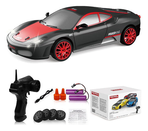 Auto Control Remoto Rc Drift Pista 4x4 Potente Adultos Niños