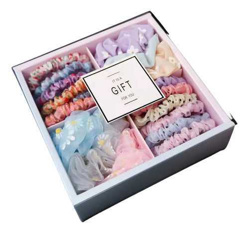 Kit X16 Colitas De Pelo Colores Variados Premium