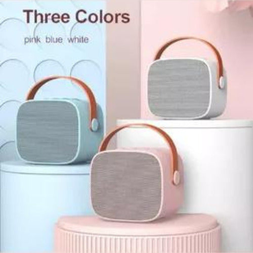 Parlante C/microfono Karaoke Bluetooth Niños Luces